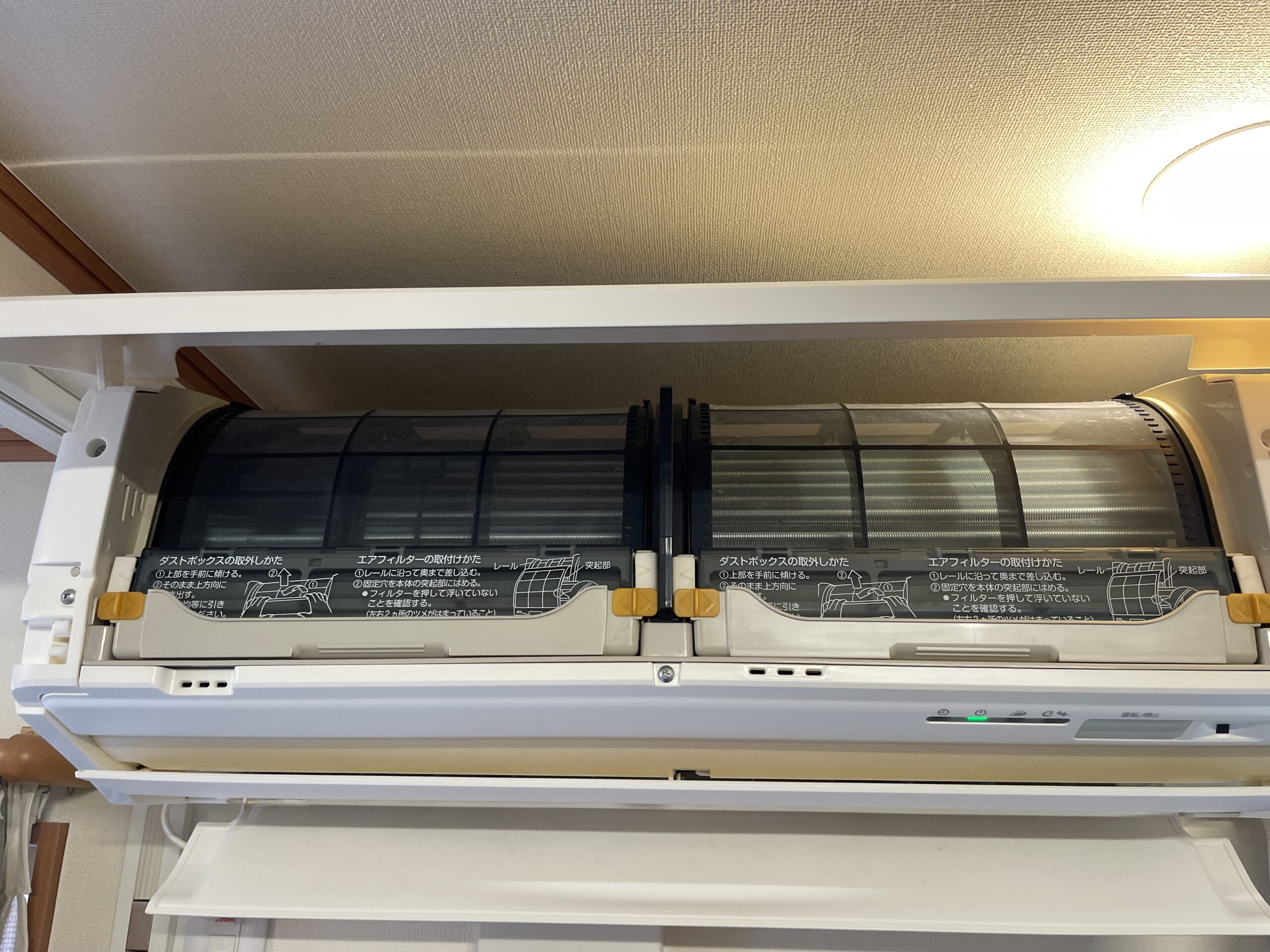 仙台市にて戸建てのエアコンクリーニングを行いました。